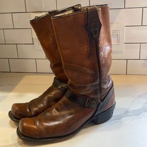 Mens vintage cowboy boots EUC
